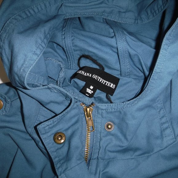 Zenana Outfitters Vest Size Medium Hood Cargo - Picture 5 of 10